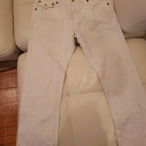 True Religion white denim